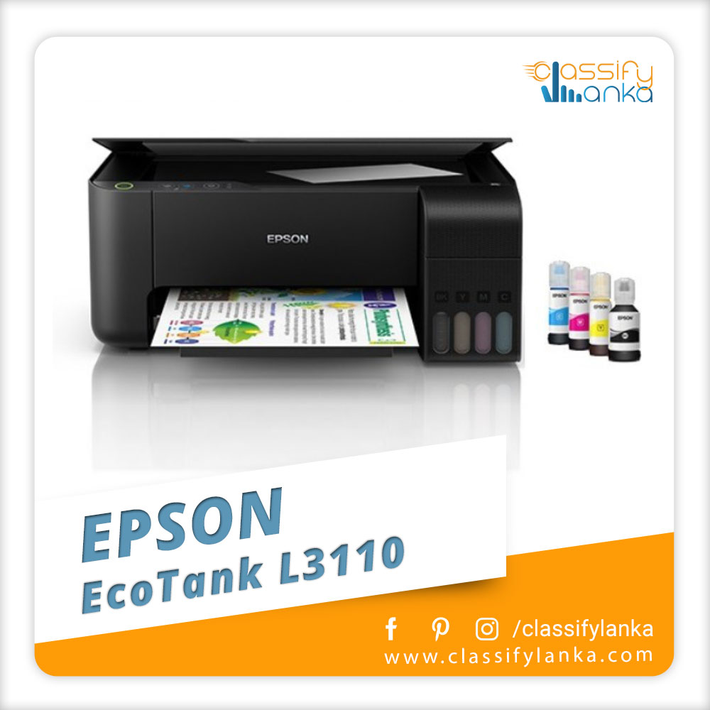 Epson EcoTank L3110 All-In-One Ink Printer