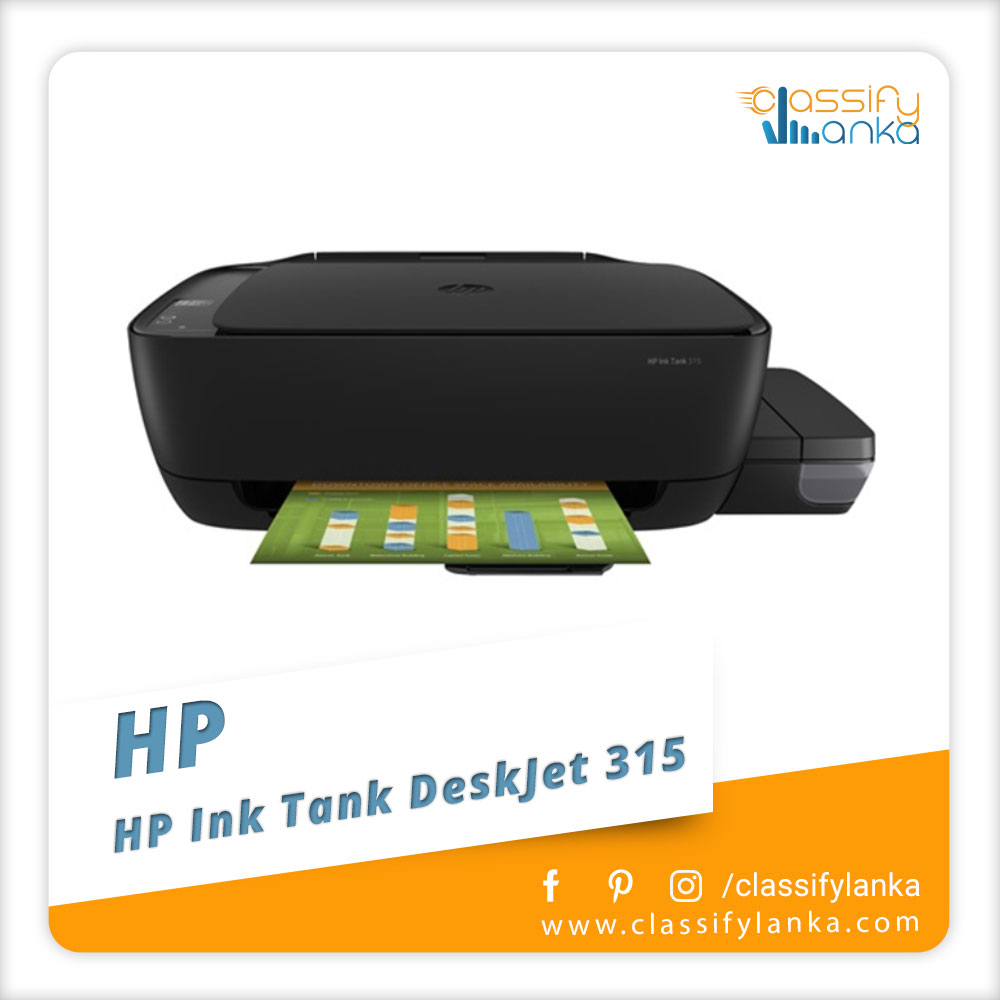 HP Ink Tank DeskJet 315 All In One