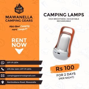 Camping Gears Sri Lanka