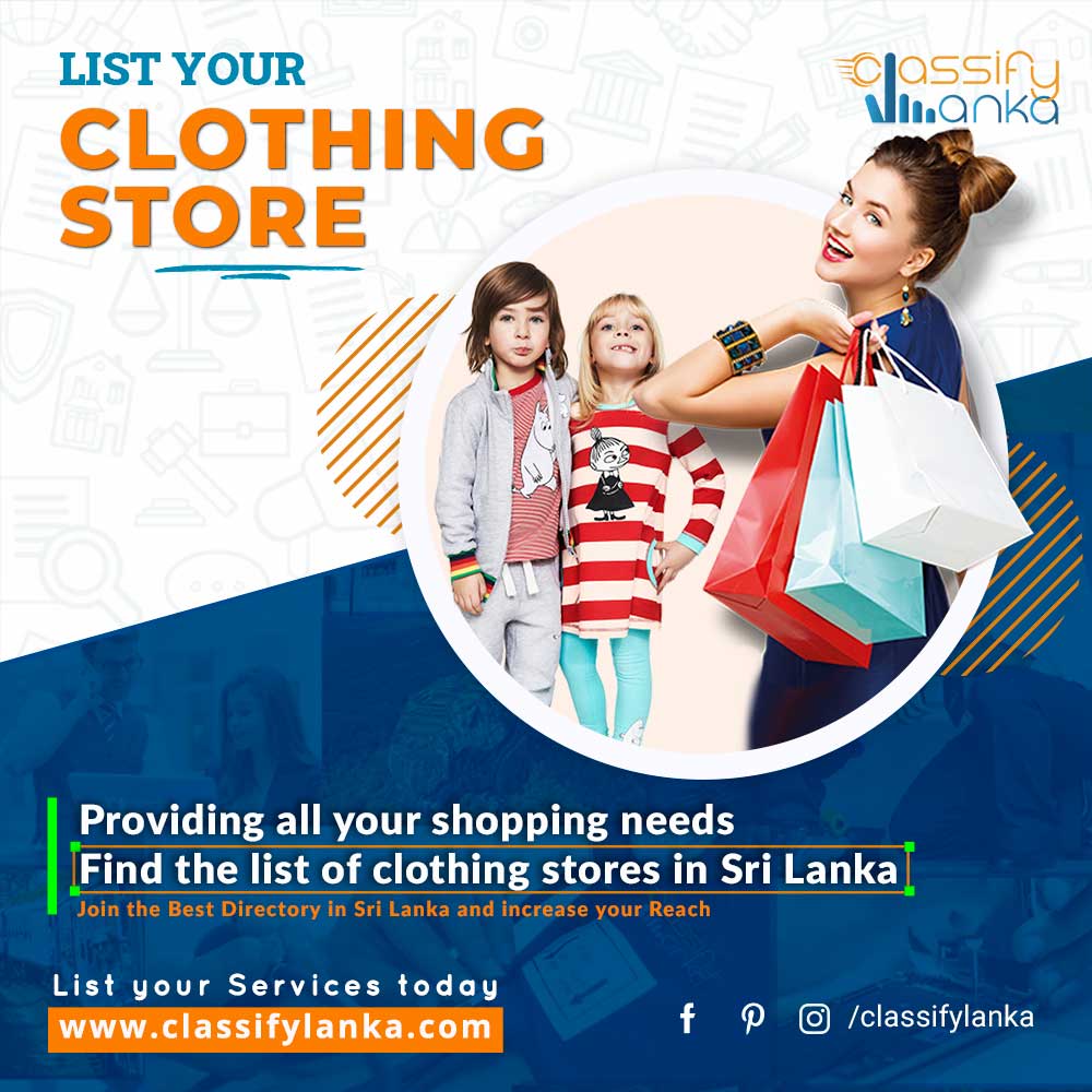 clothing stores listing sri lanka 1