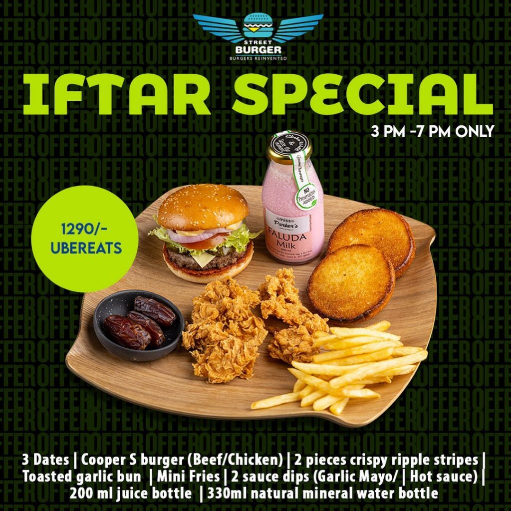 Street Burger Iftar Special 2