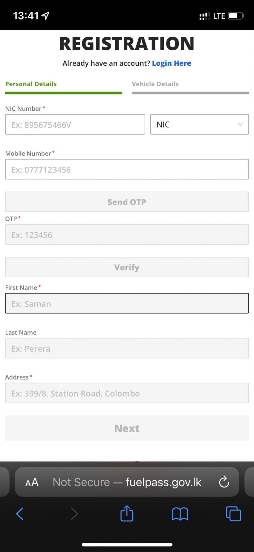 How to Register on the national Fuel Pass (fuelpass.gov.lk) Sri
