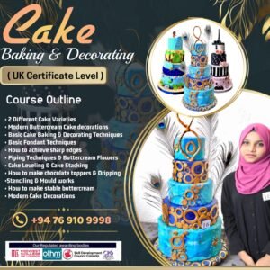 Sunflower-Skills-Academy cake baking course