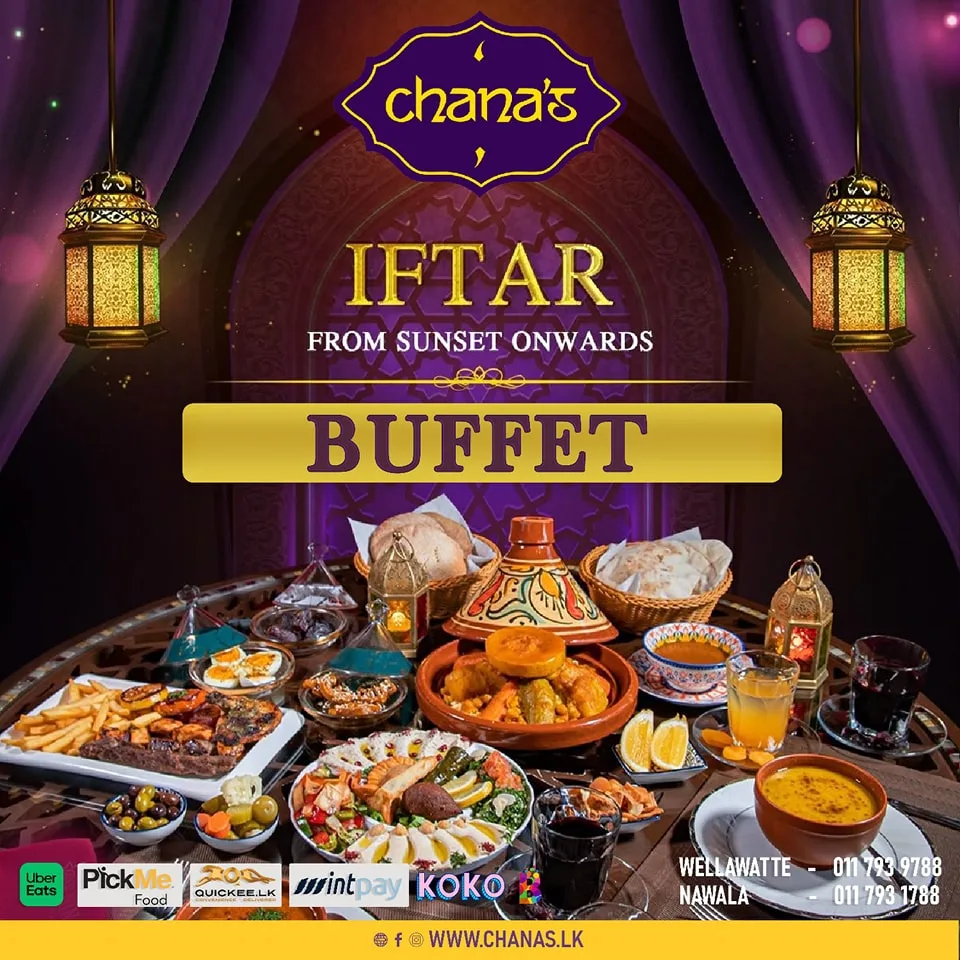 iftar buffet at chanas