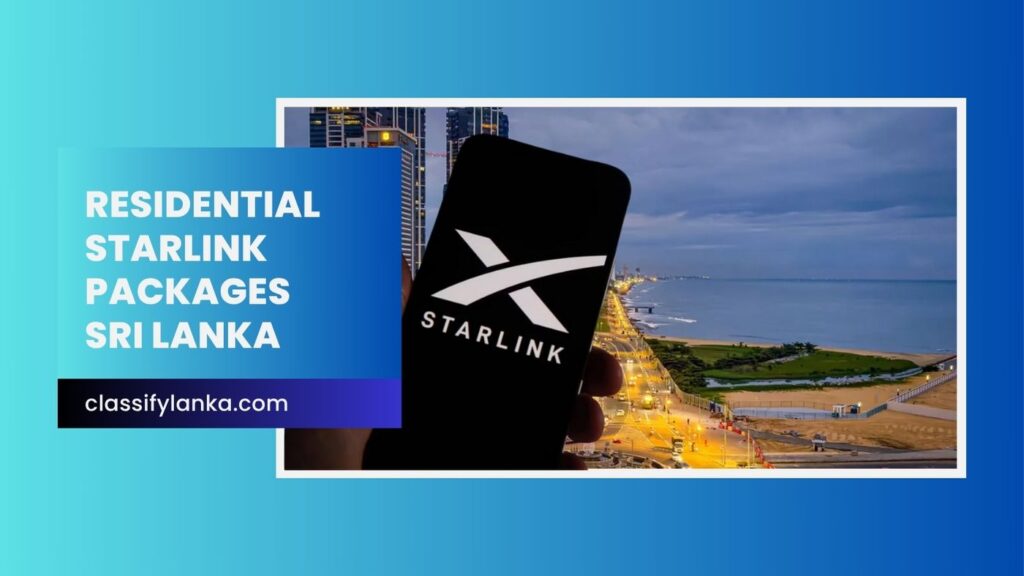 Starlink Sri Lanka Packages guide