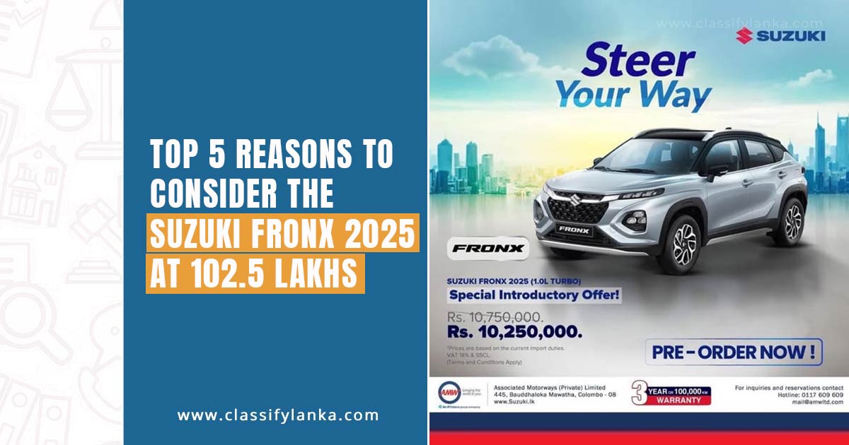 Top-Reasons-to-Consider-the-Suzuki-Fronx-2025-sri-lanka