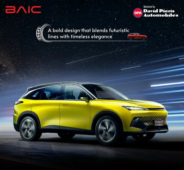 BAIC X55 in Sri Lanka