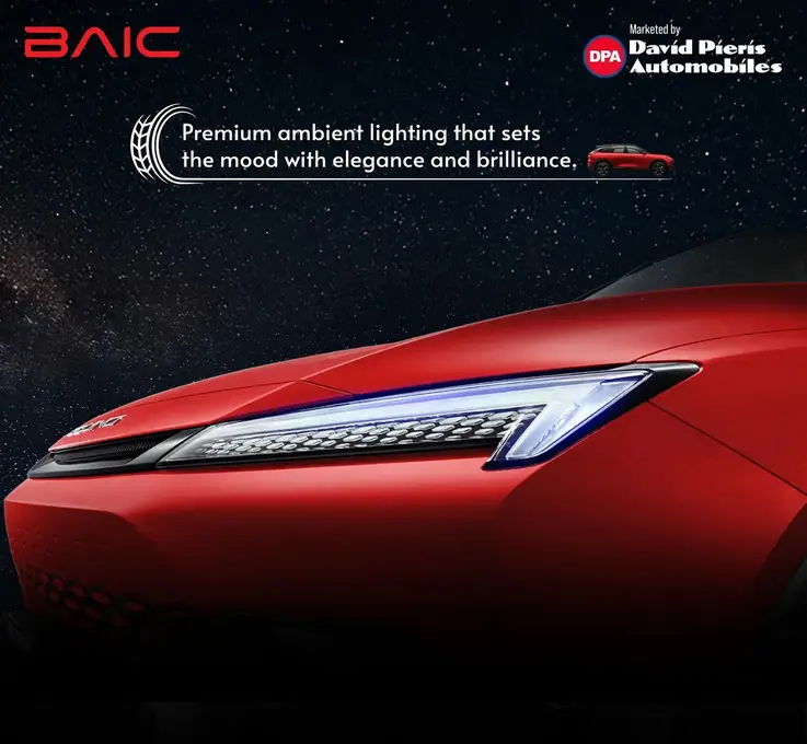 Premium ambient lighting feel