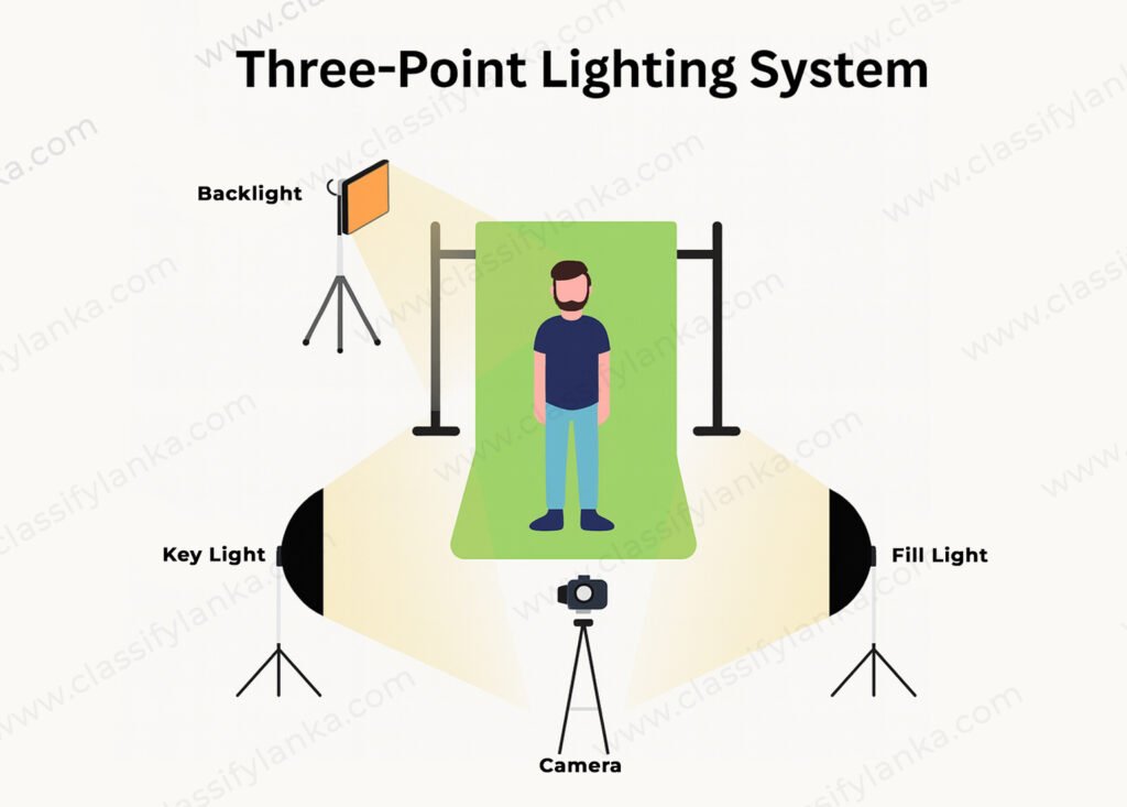 Three Point Lighting Infographic